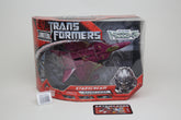 2007 Movie Toshiba Exclusive Starscream Vardia Red Model Japanese Transformers MISB