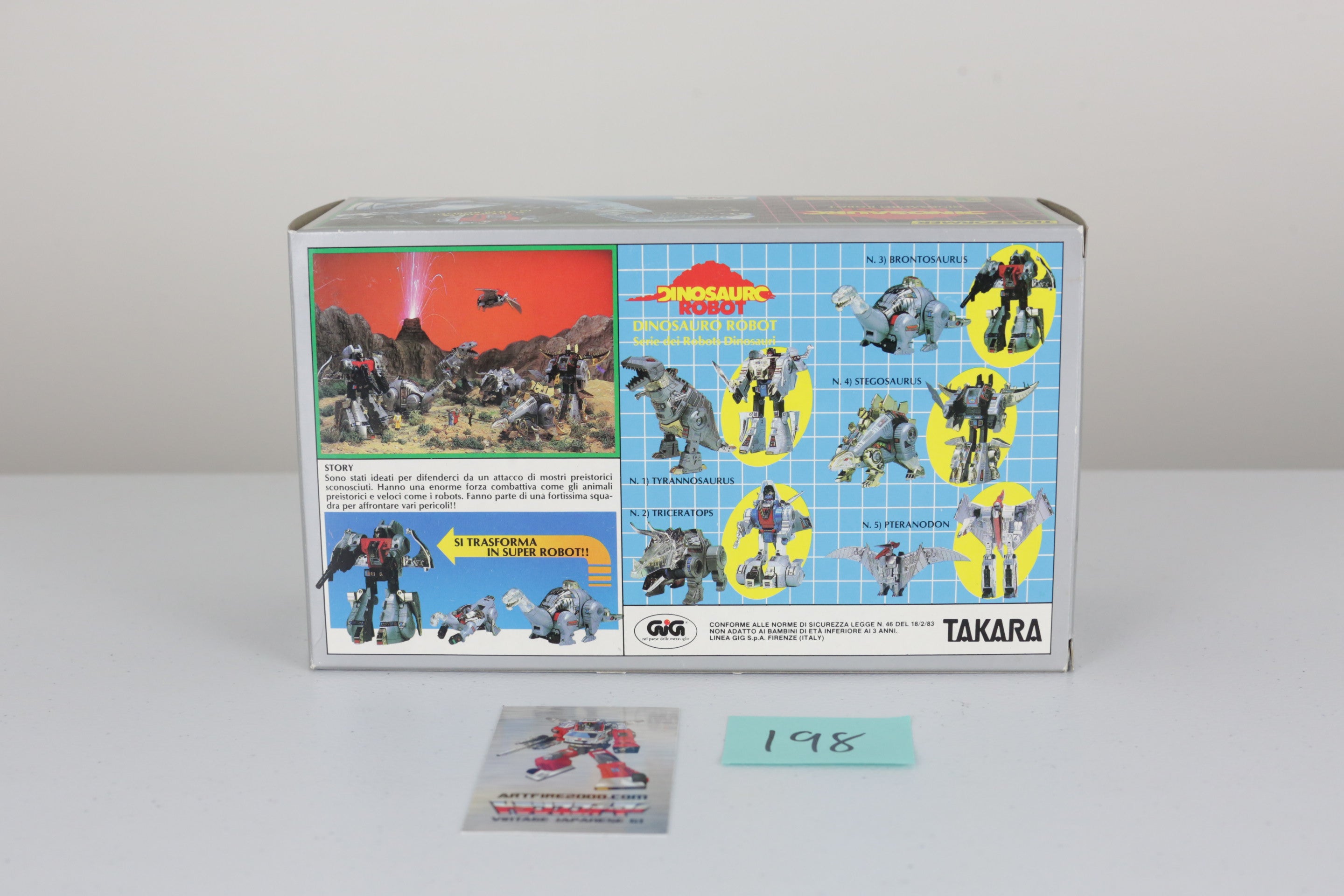 Diaclone Sludge GiG MIB Unused
