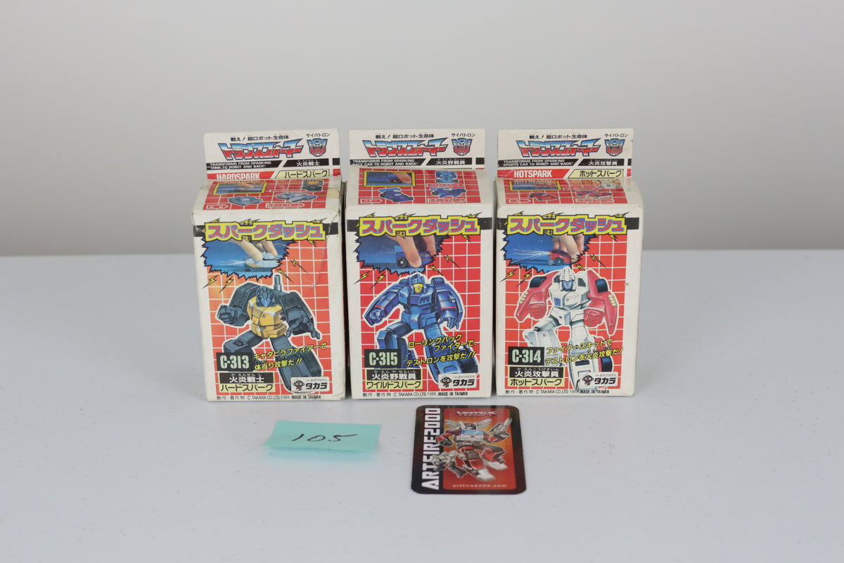 Sparkdash Wildspark Hardspark MIB Set #2