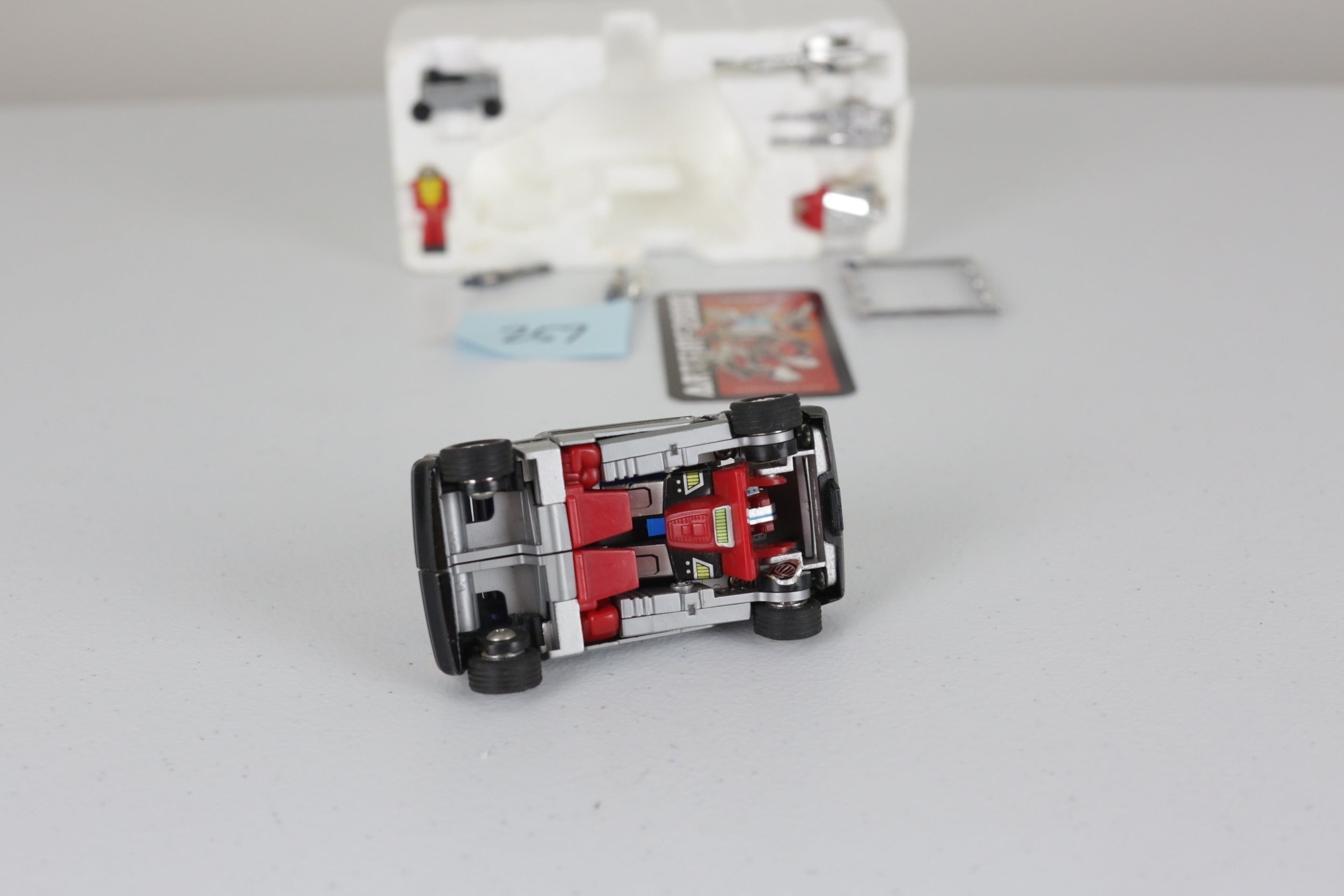 Diaclone Honda City Silver Skids MIB