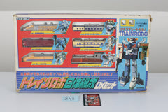 (Pre-Transformers) Diaclone Raiden Special Color Train Robo Loose in Giftset Box