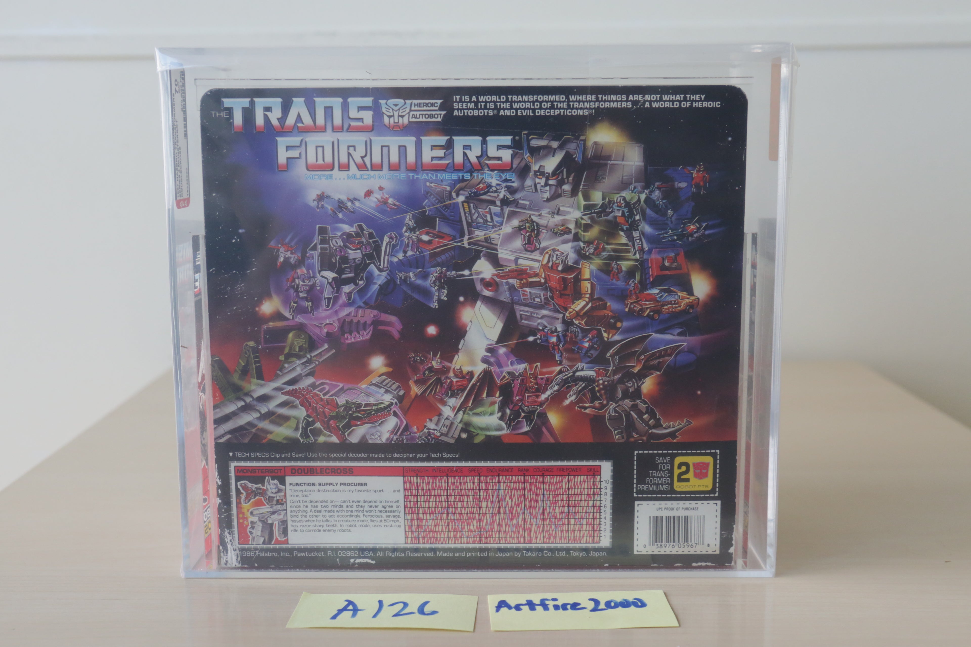 AFA 70 Doublecross MISB