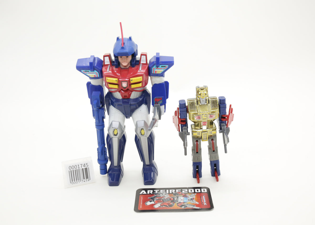 Transformers G1 Metalhawk Pretenders C-201 Vintage Loose with Repro parts #2