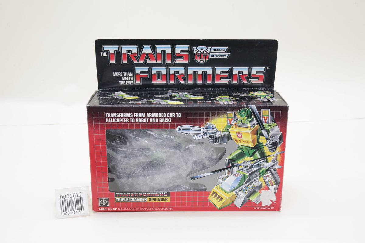 Transformers G1 Springer U.S. Vintage with Box Complete