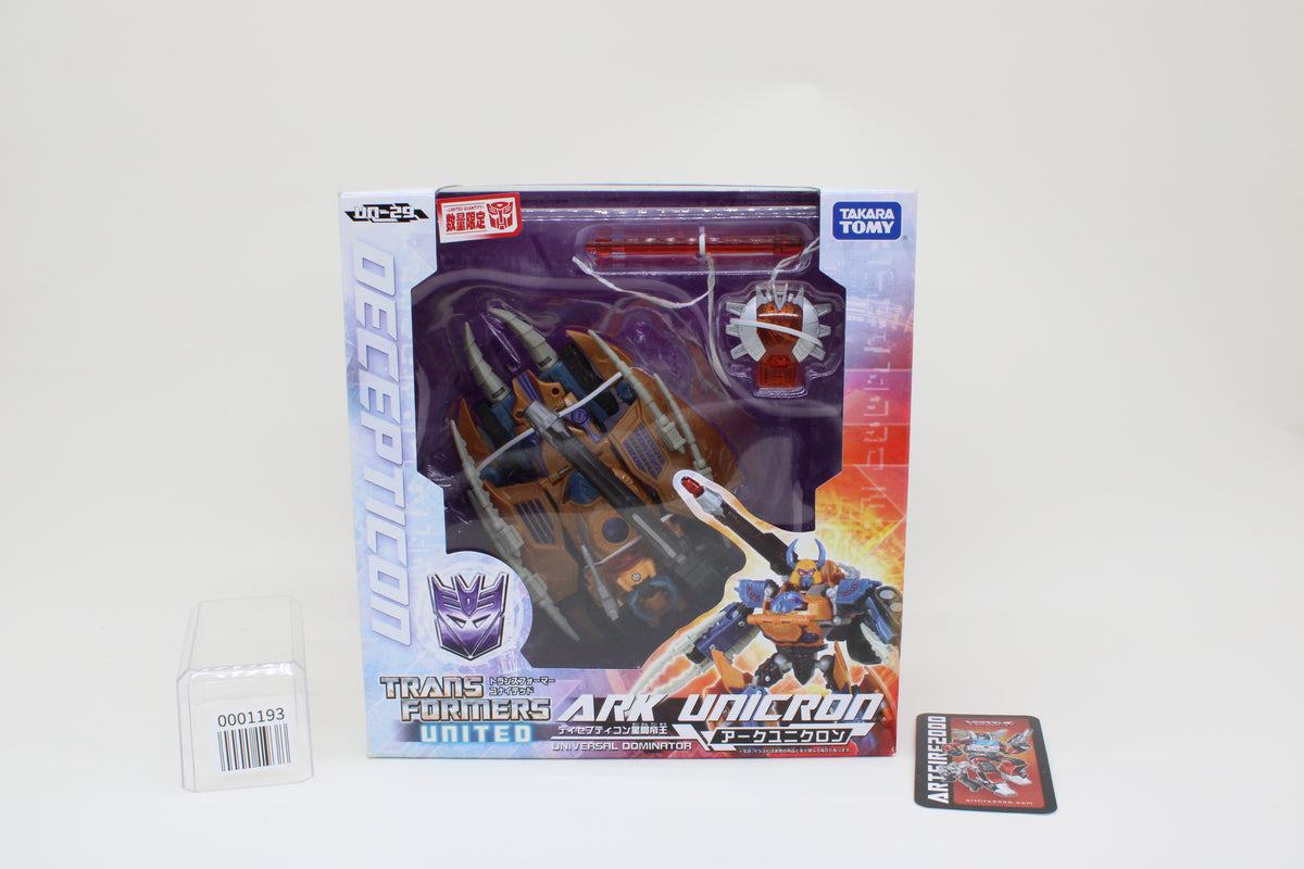 Transformers United Unicron Ark ver. UN-29 Japanese MIB Complete