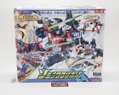 Transformers Galaxy Force Sonic Convoy Cybertron Wing Saber & Optimus Prime EX-02 Japanese MISB