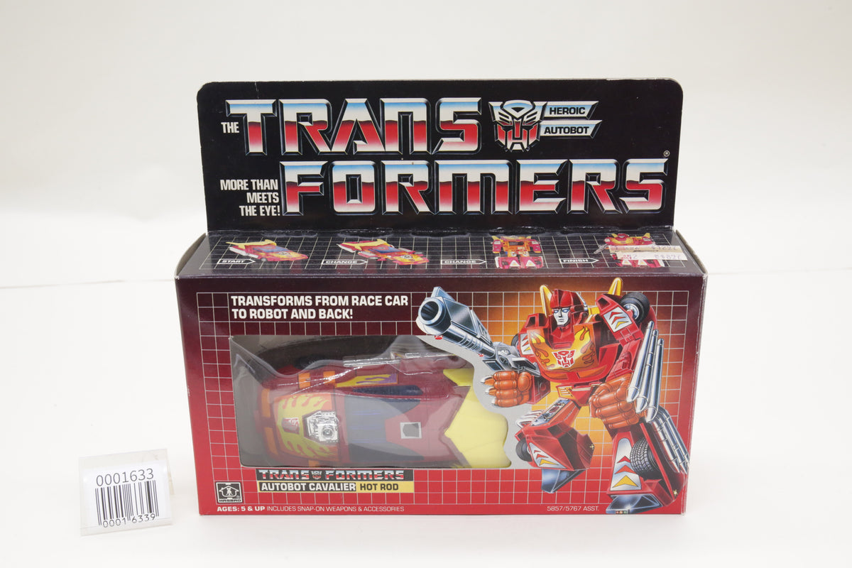 Transformers G1 Hot Rod U.S. Vintage MIB Complete