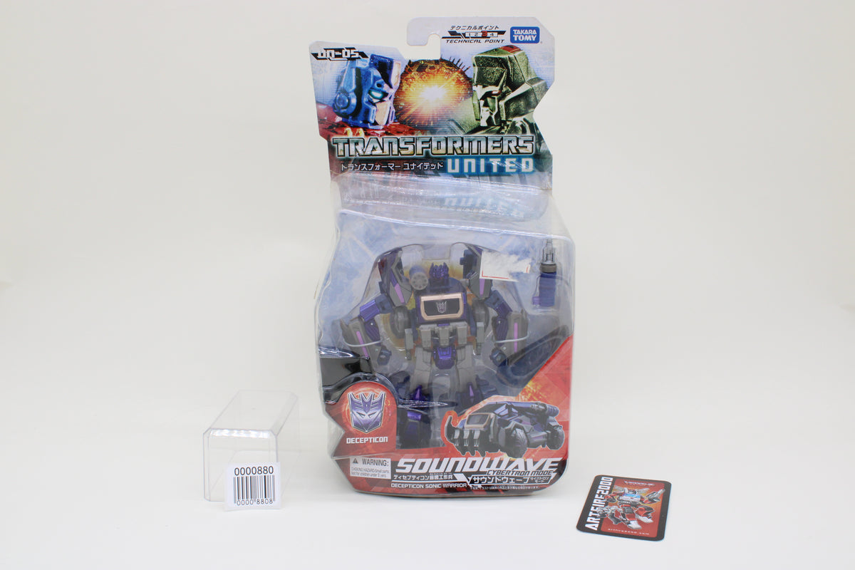Transformers United WfC Soundwave Generations 2010 War for Cybertron Cybertron Mode UN05 Japanese MOSC