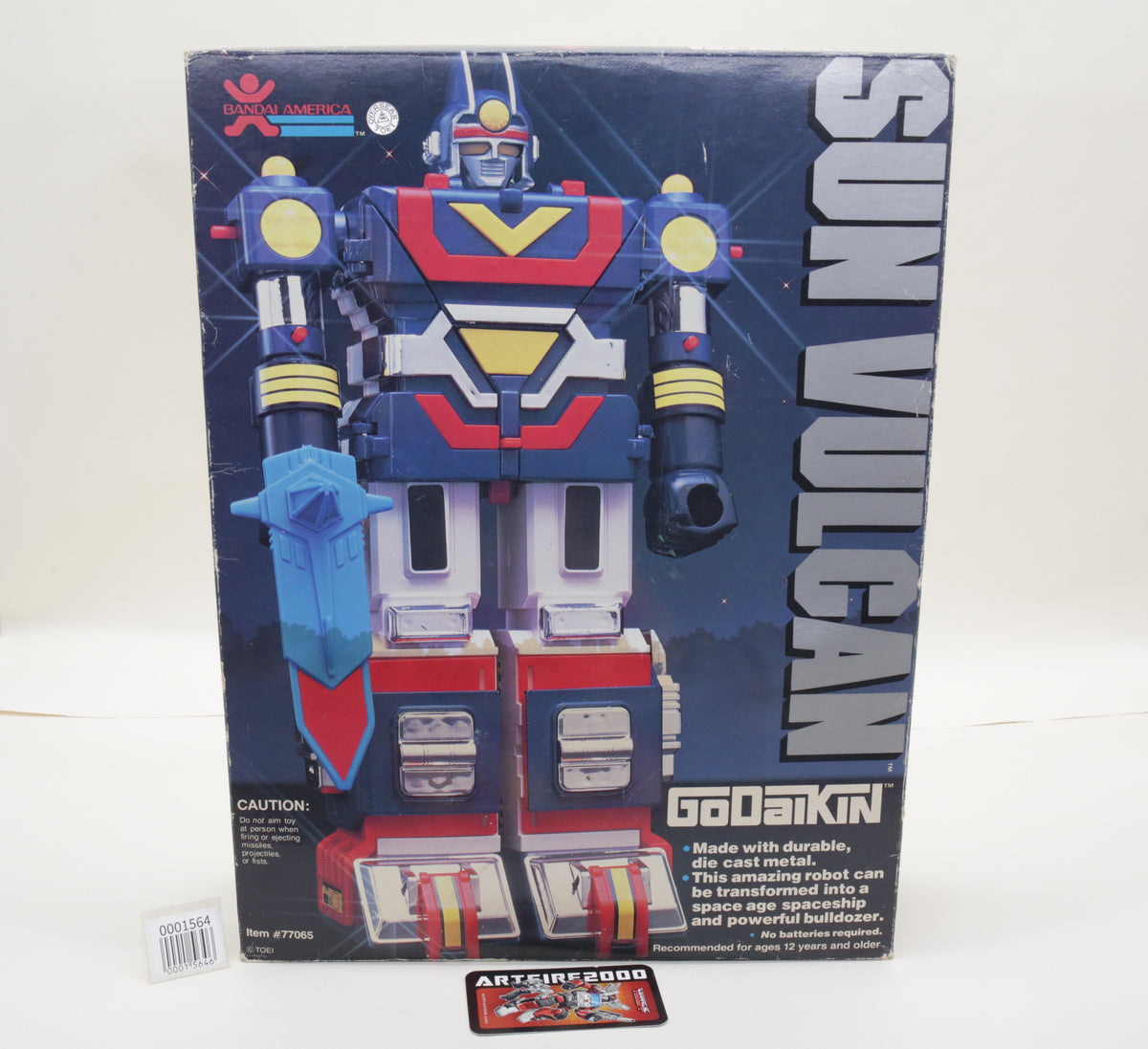 Super Sentai Sun Vulcan DX GoDaiKin GB-32 Robo Machine MIB
