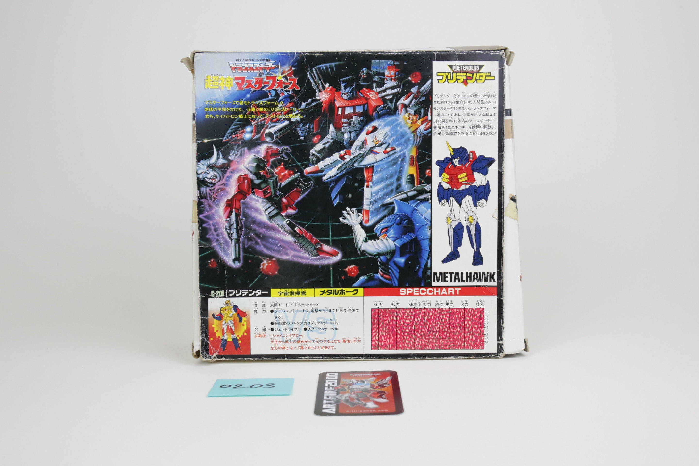 Pretender Metalhawk MIB