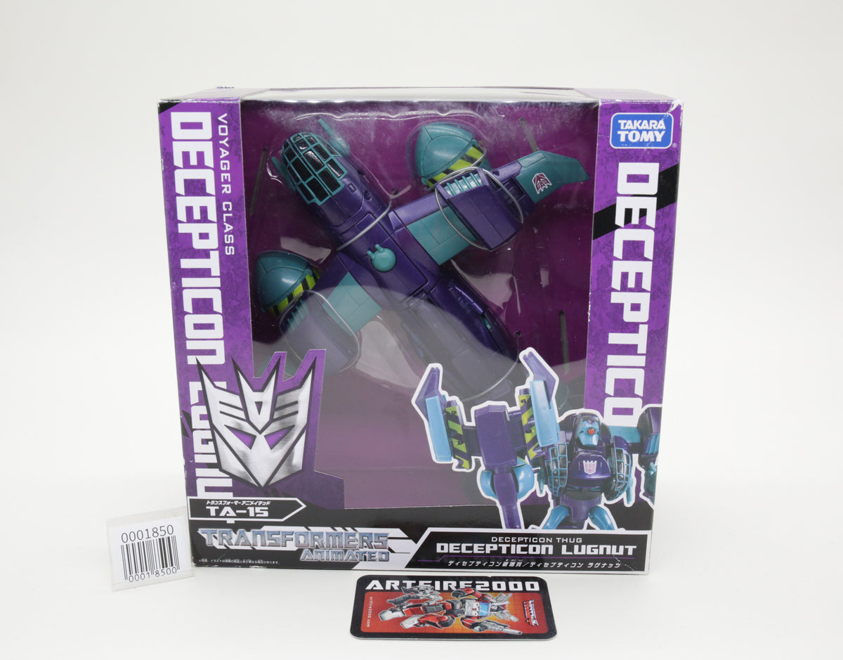 Transformers Animated Lugnut TA-15 Japanese MISB