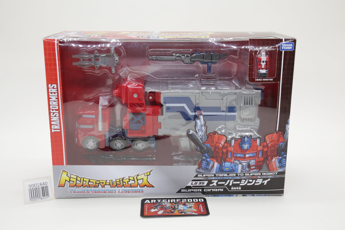 Transformers Legends Super Ginrai Titans Return LG35 Japanese MIB