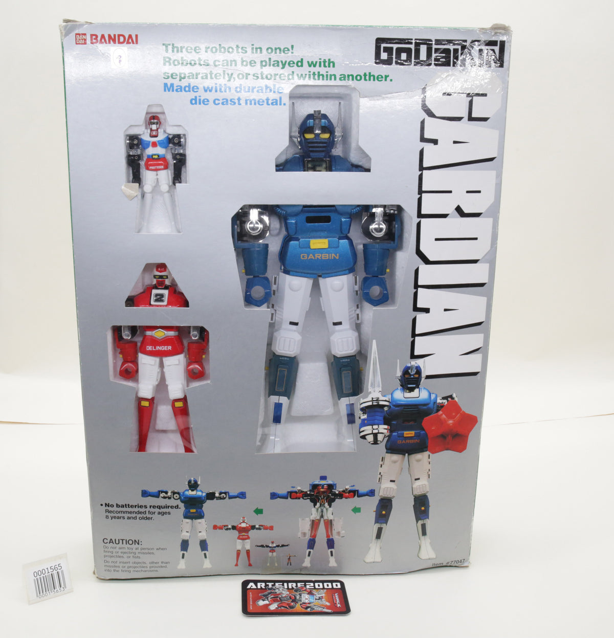 Chogokin Gardian DX GoDaiKin GB-09 Robo Machine MIB