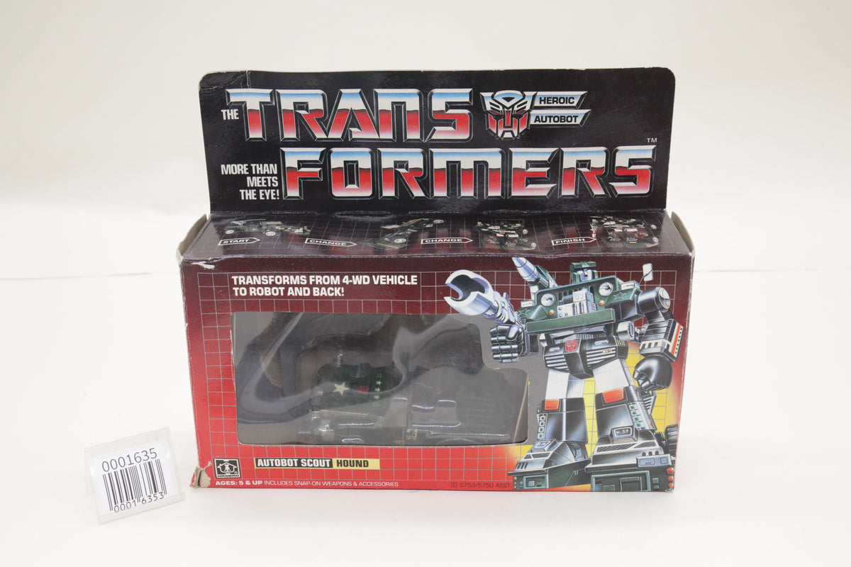 Transformers G1 Hound U.S. Vintage MIB Complete