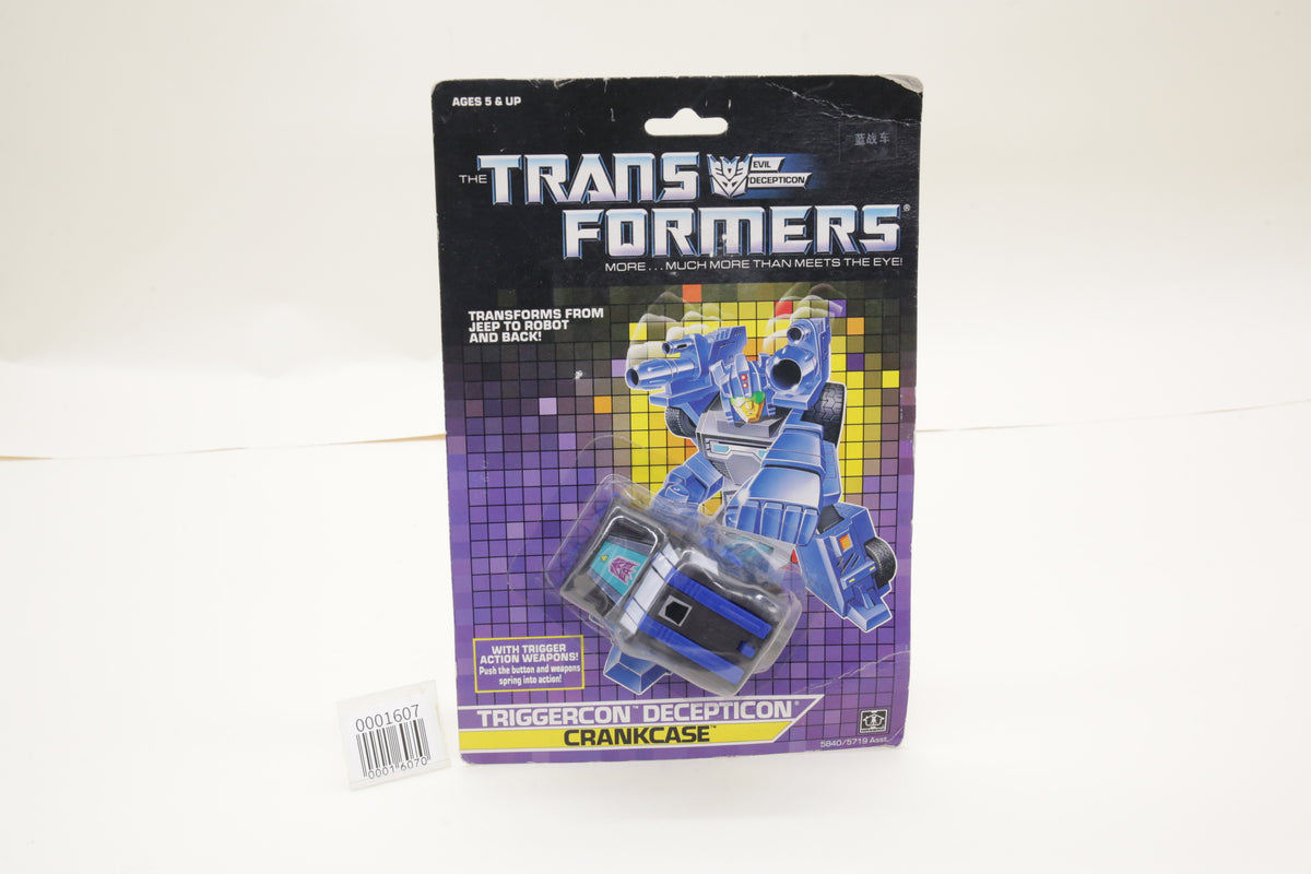 Transformers G1 Crankcase Triggercon U.S. Vintage MOSC