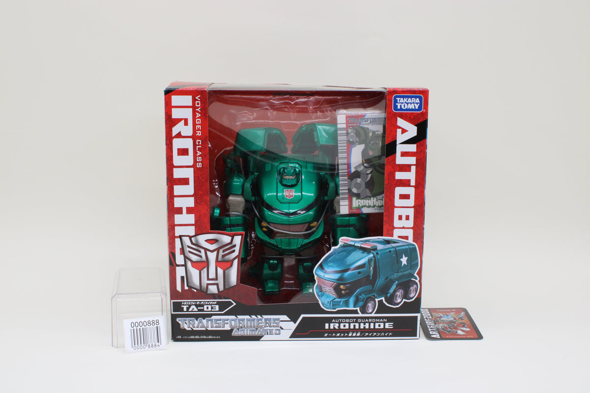 Transformers Animated Bulkhead TA-03 Voyager "Ironhide" Japanese MIB Unused