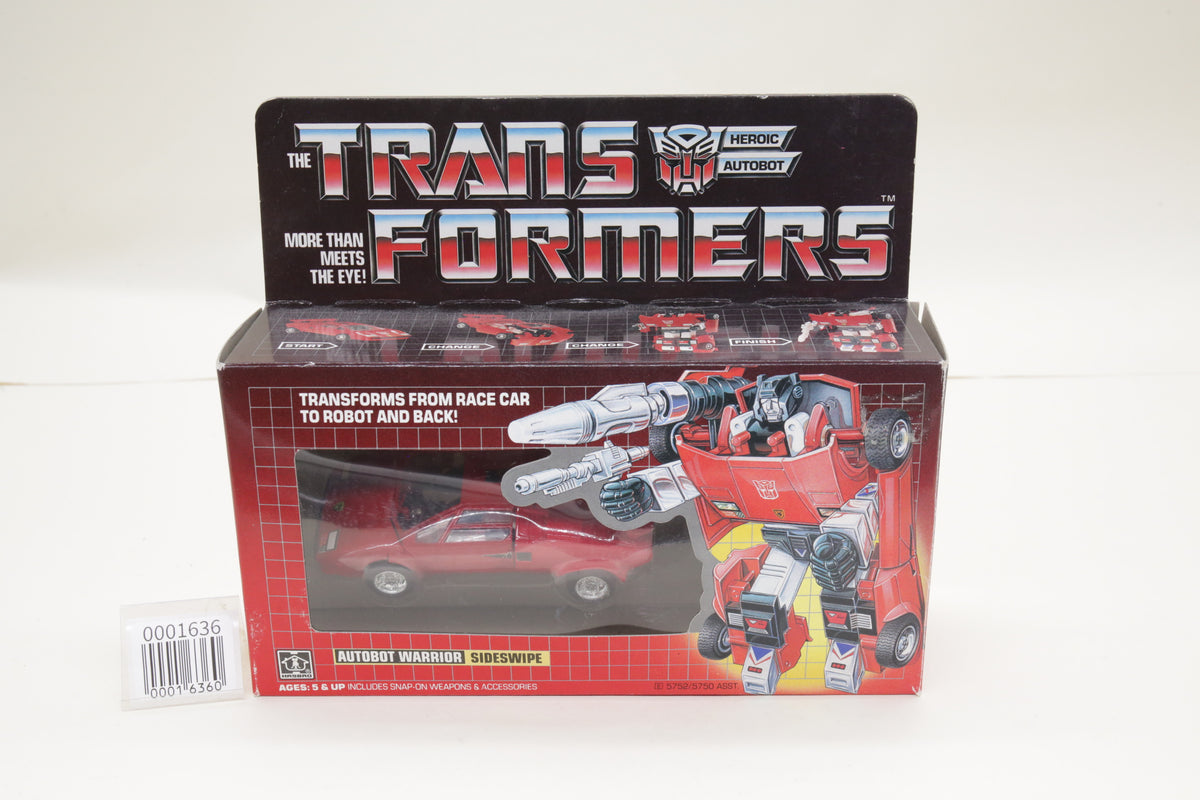 Transformers G1 Sideswipe U.S. Vintage MIB Complete