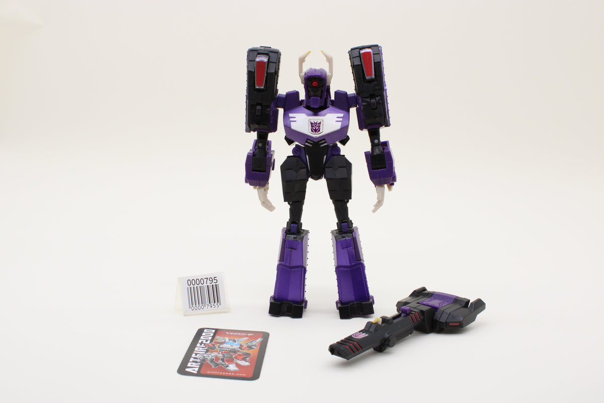 Animated TA-45 purple Shockwave Japanese Transformers loose