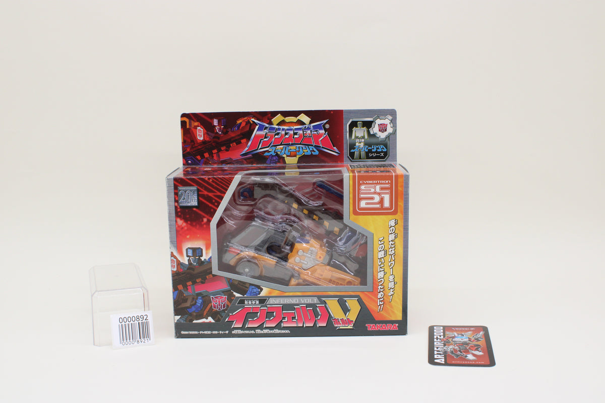 Transformers Super Link Inferno Volt Energon SC-21 Japanese MIB Complete