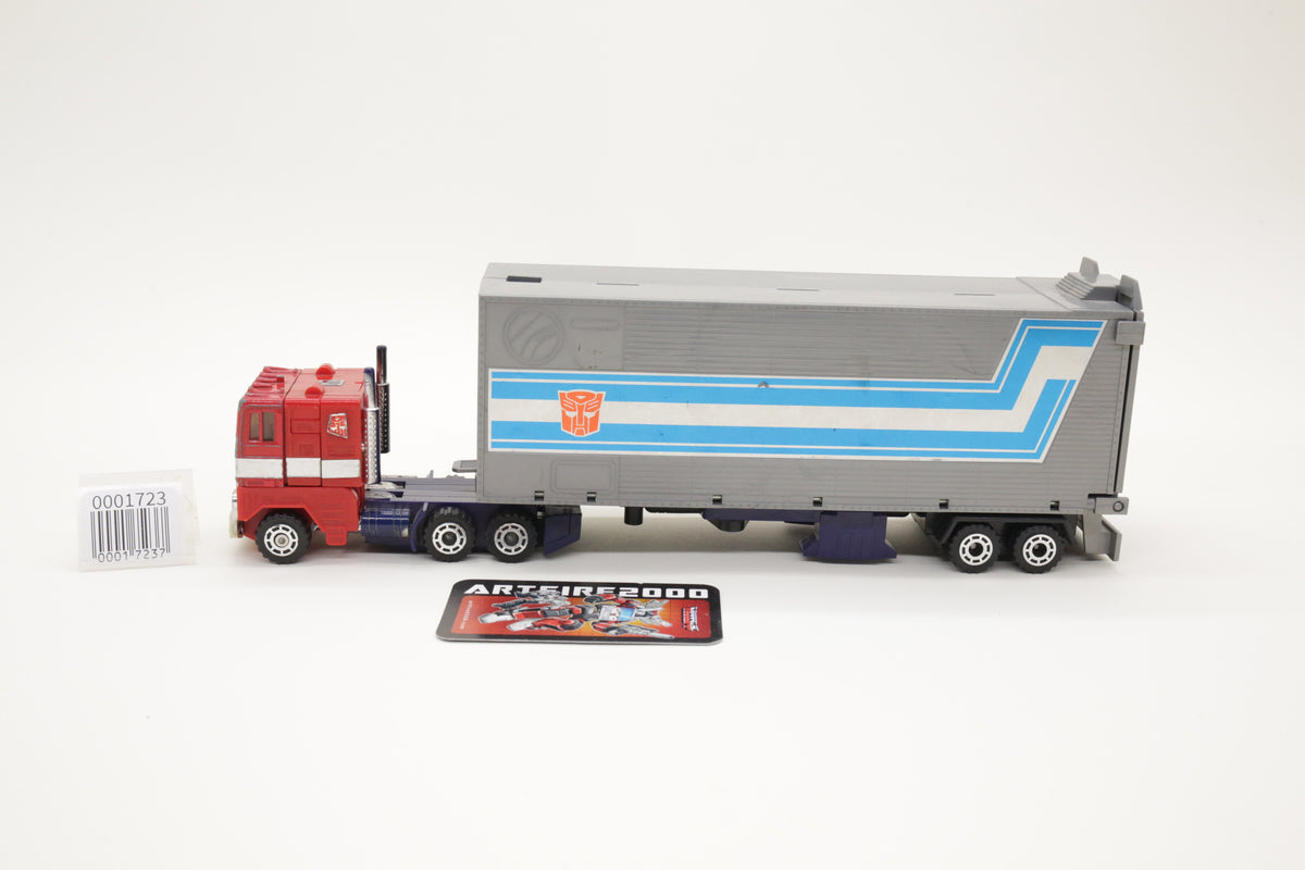 Transformers GiG G1 Optimus Prime Plastic Wheel Macau Italian Vintage Loose Near complete