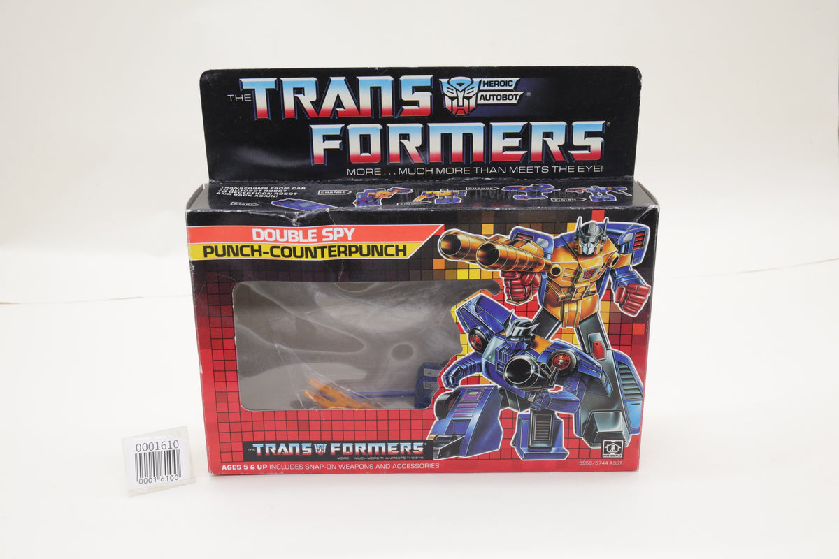 Transformers G1 Punch-Counterpunch U.S. Vintage MIB Near Complete