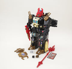 Transformers Headmasters Black Zarak D-311 Japanese Vintage Loose READ