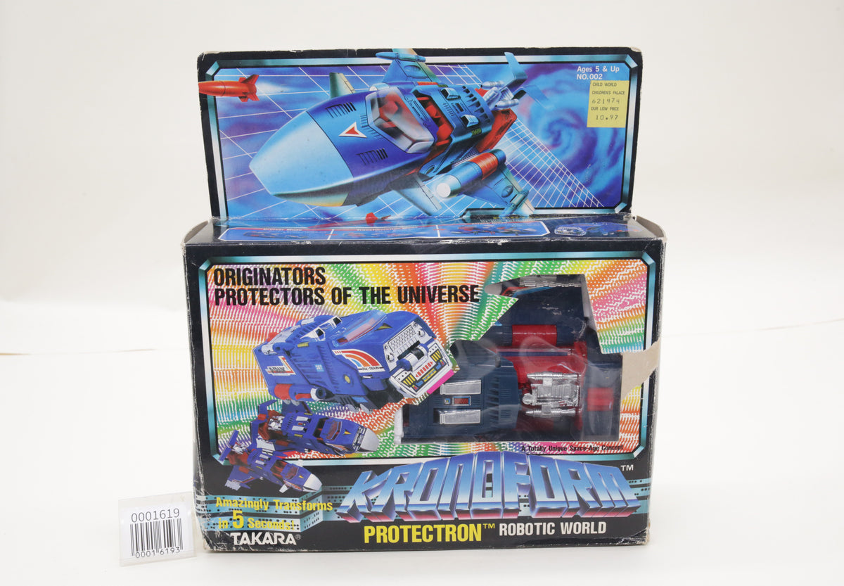 Kronoform Diaclone Diatrain Takara Protectron Vintage MIB Unused