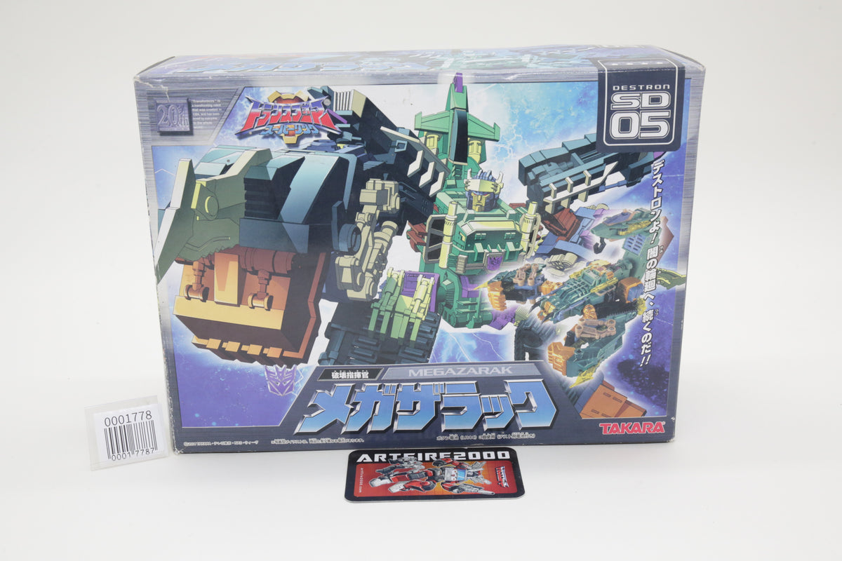 Transformers Super Link Megazarak Energon Scorponok SD-05 Japanese MIB