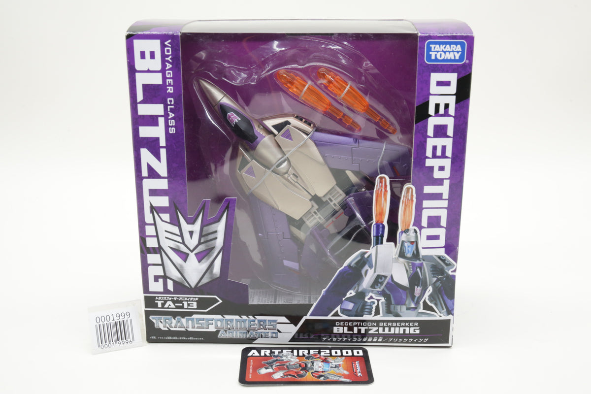 Transformers Animated Blitzwing TA-13 Japanese MIB