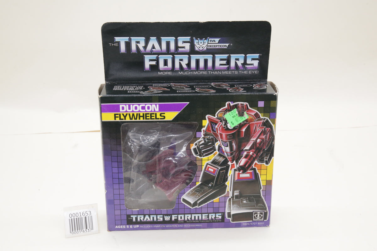Transformers G1 Flywheels U.S. Vintage MIB Complete