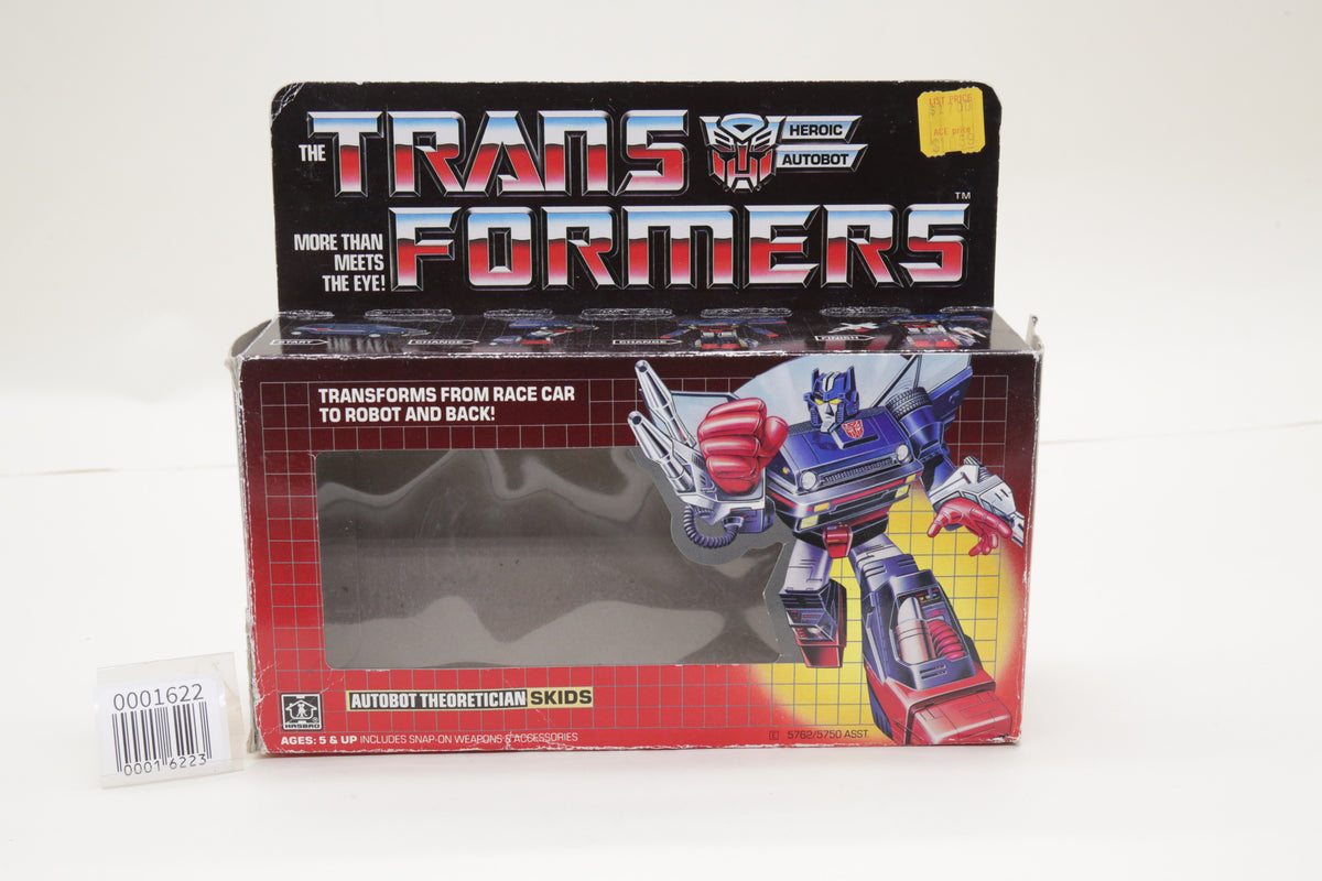 Transformers G1 Skids U.S. Vintage Box