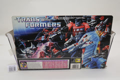 Transformers G1 Doubledealer U.S. Vintage with Box Complete