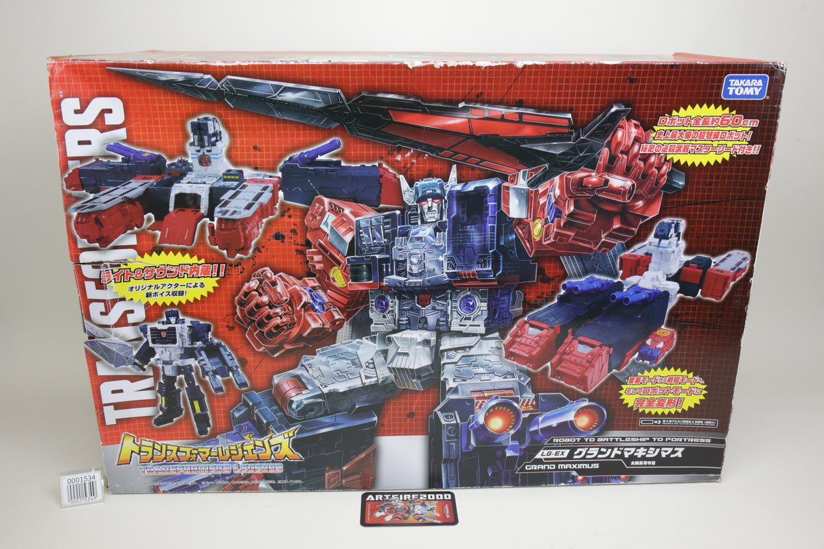 Transformers Legends Grand Maximus Titans Return LG-EX Japanese MIB