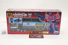 Transformers G1 Reissue Convoy Black Version 01 Japanese MIB Unused