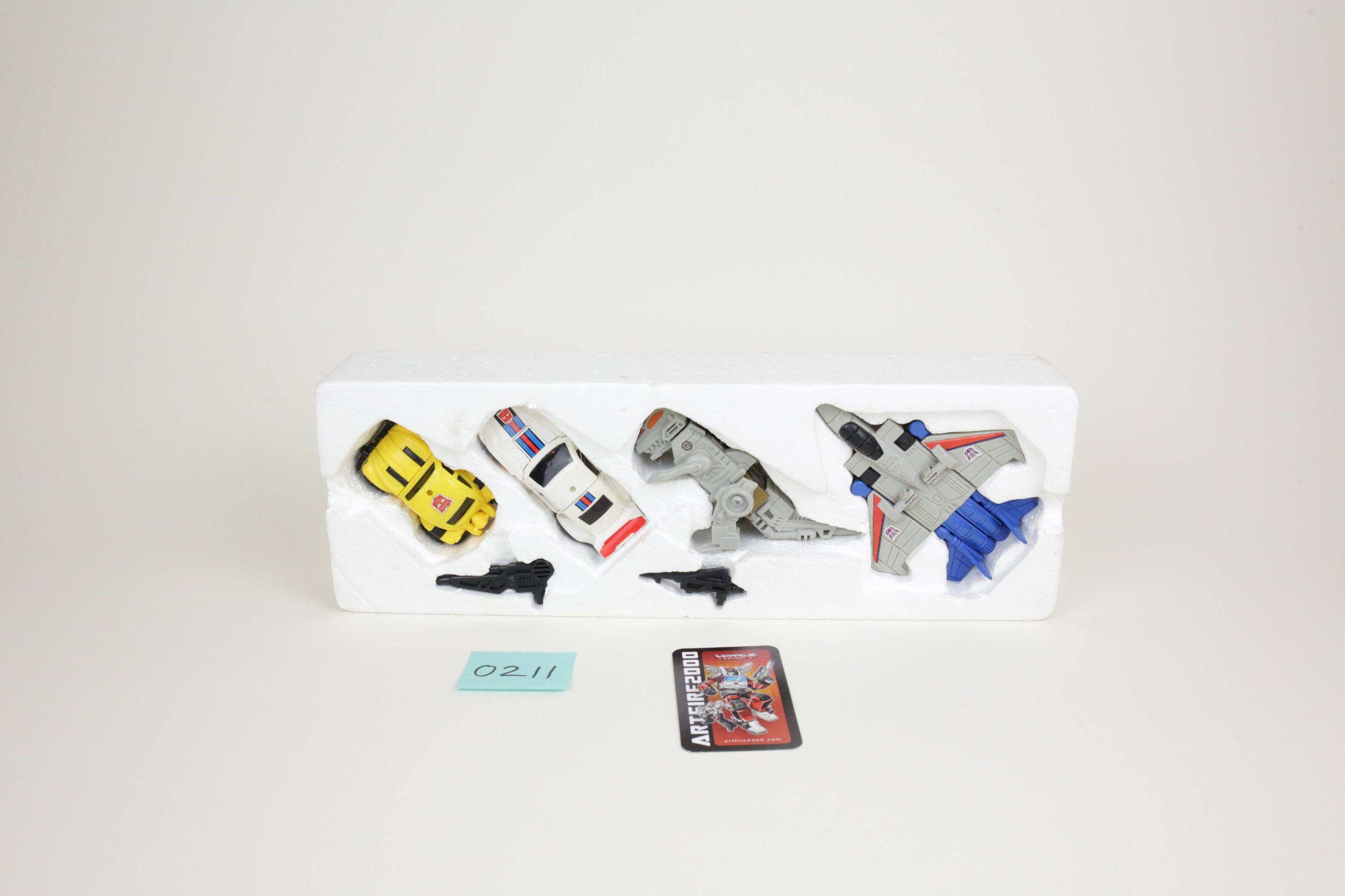 Heroes Giftset Bumblebee, Jazz, Grimlock and Starscream MIB #2