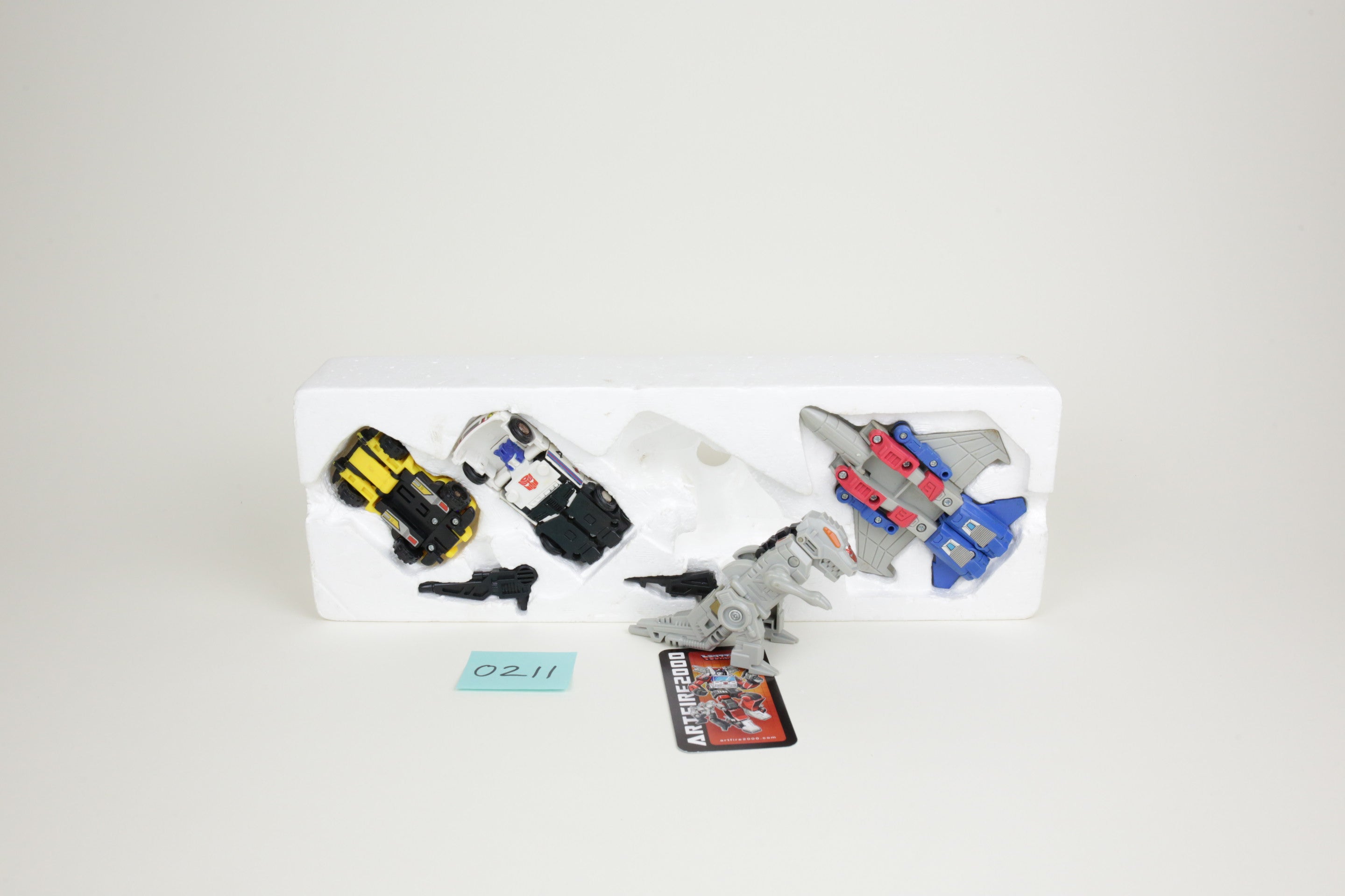 Heroes Giftset Bumblebee, Jazz, Grimlock and Starscream MIB #2