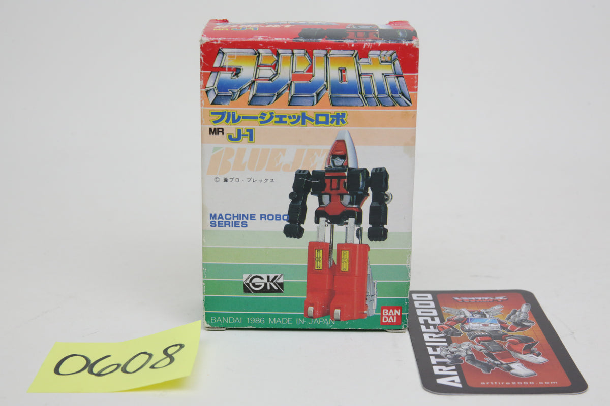 Machine Robo Jet Robo GoBots Blue Jet MR J-1 MIB