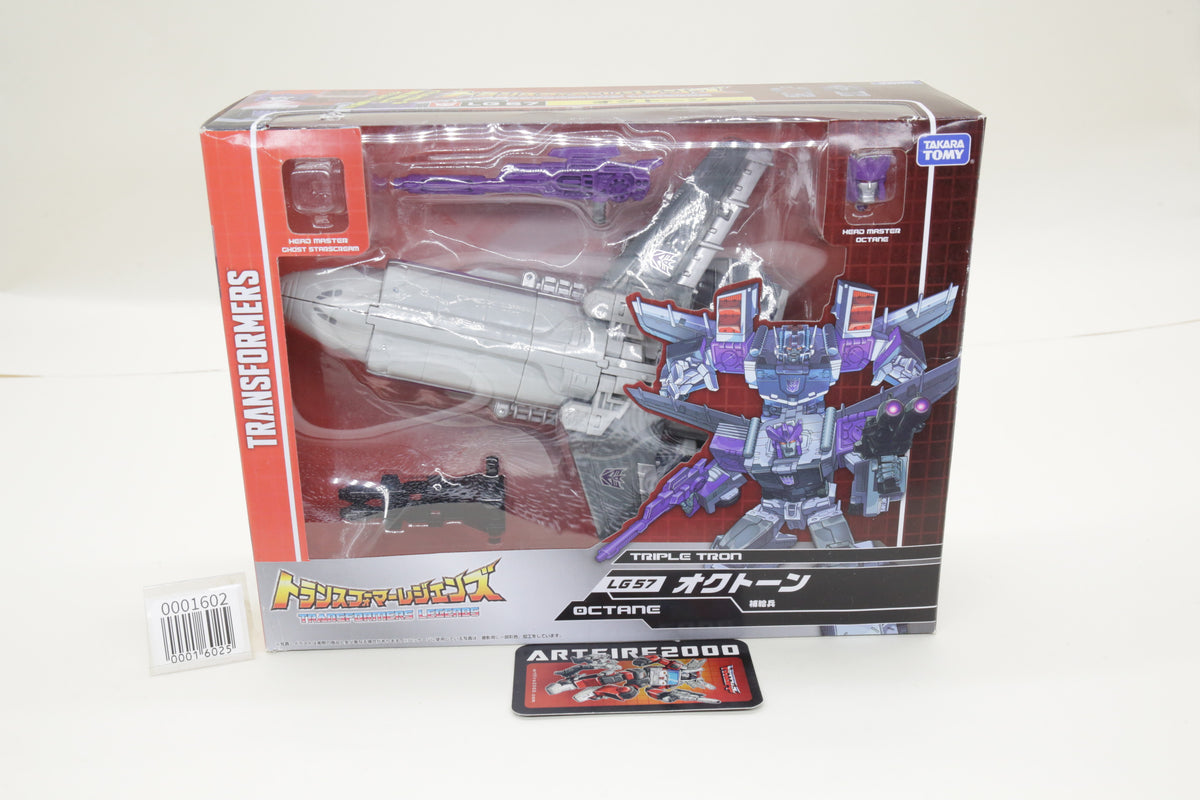 Transformers Legends Octane "Octone" Titans Return LG57 Japanese MIB Near Complete