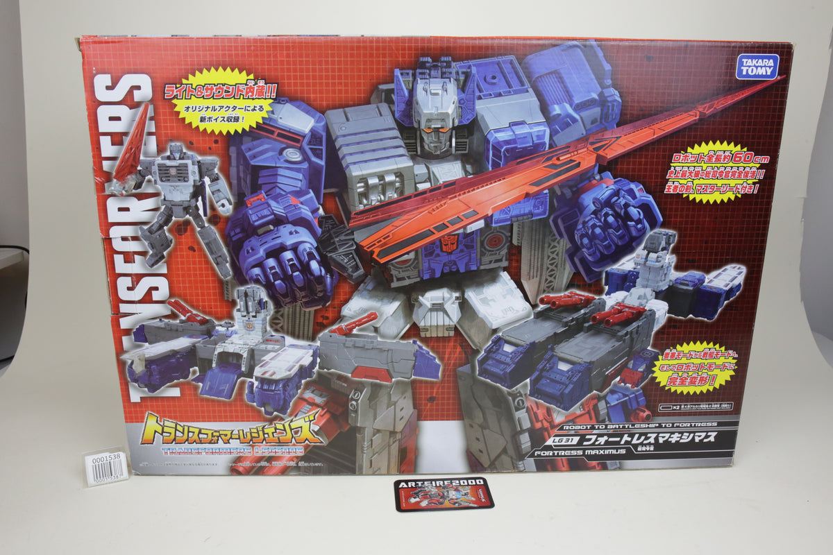 Transformers Legends Fortress Maximus Titans Return LG-31 Japanese MIB Complete
