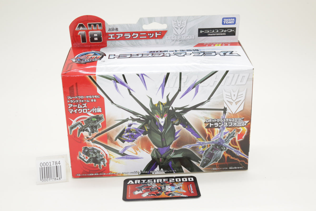 Transformers Arms Micron Airachnid Prime AM-18 Japanese MISB