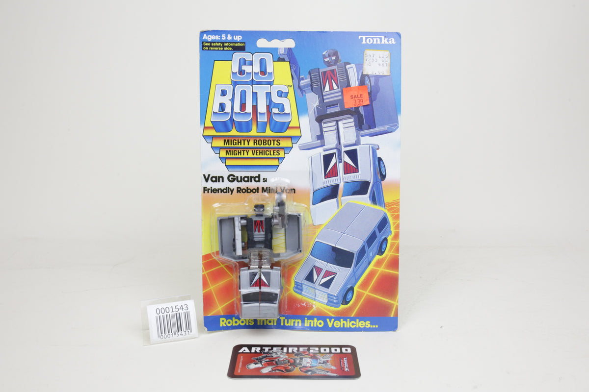 GoBots Van Guard 51 Machine Robo MOSC