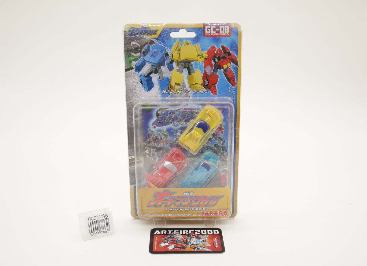 Transformers Galaxy Force Auto Microns Cybertron Street Speed Mini-Con Team GC-08 Japanese MOSC