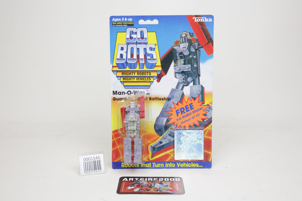 GoBots Man-O-War 66 Machine Robo Battleship MR-54 MOSC