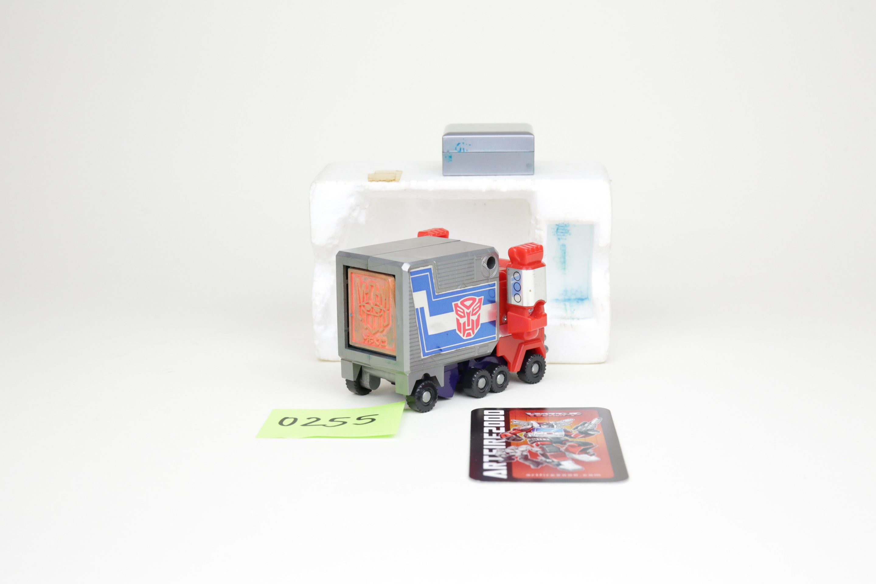 Optimus Prime Convoy Chibi Stampbot MIB