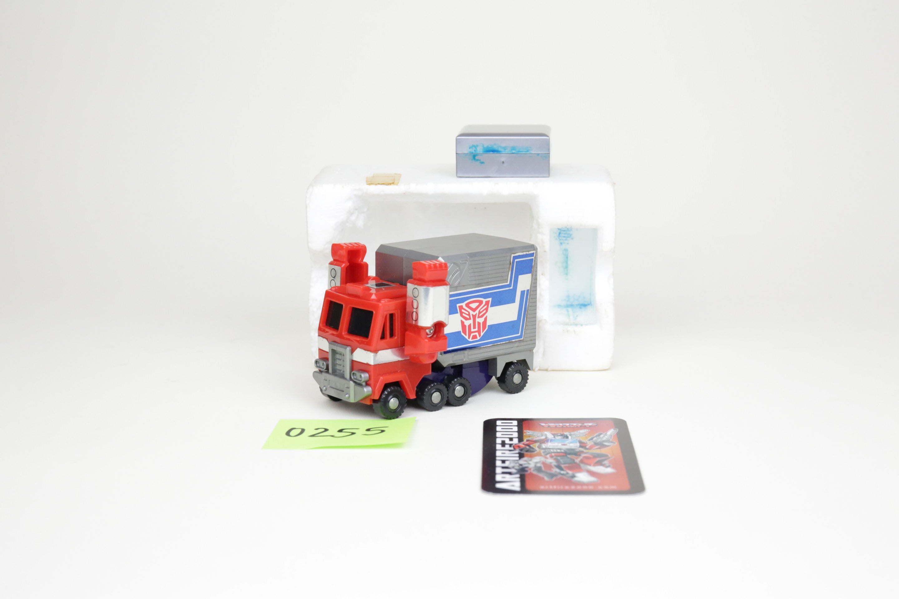 Optimus Prime Convoy Chibi Stampbot MIB