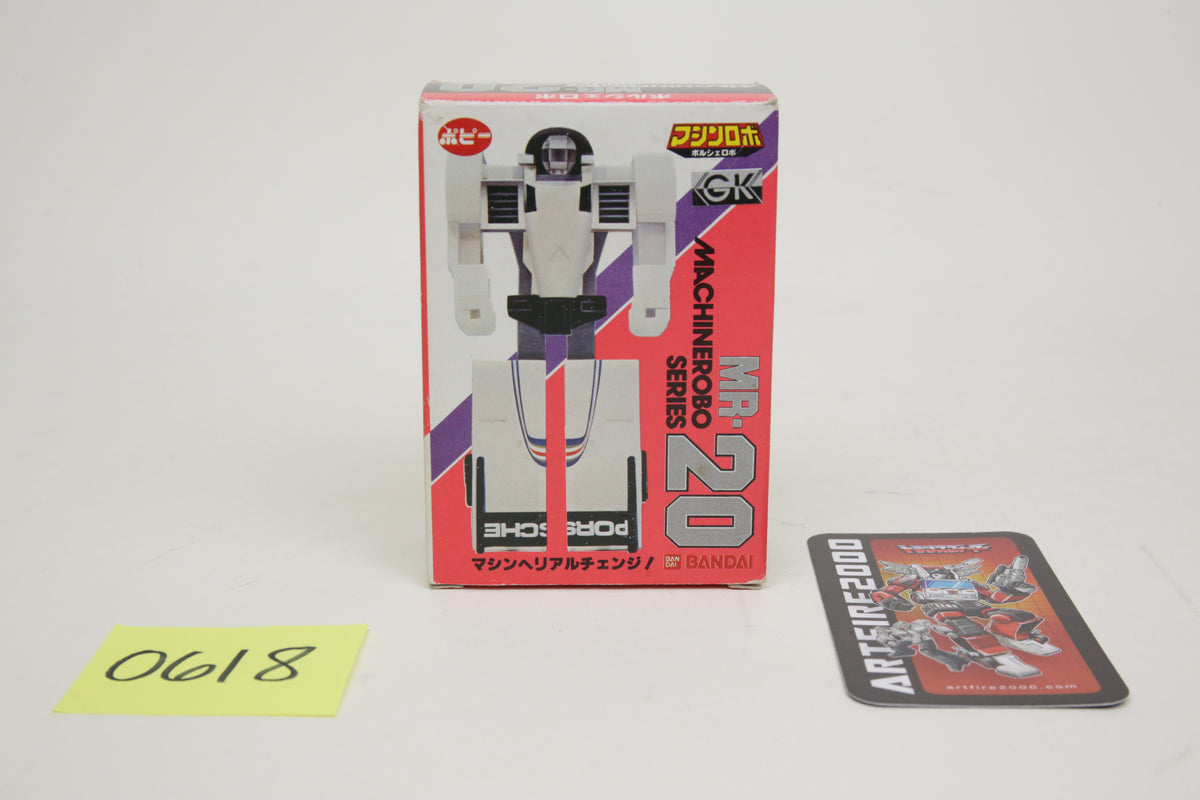 Machine Robo Porsche Robo GoBots Crasher MR-20 MIB