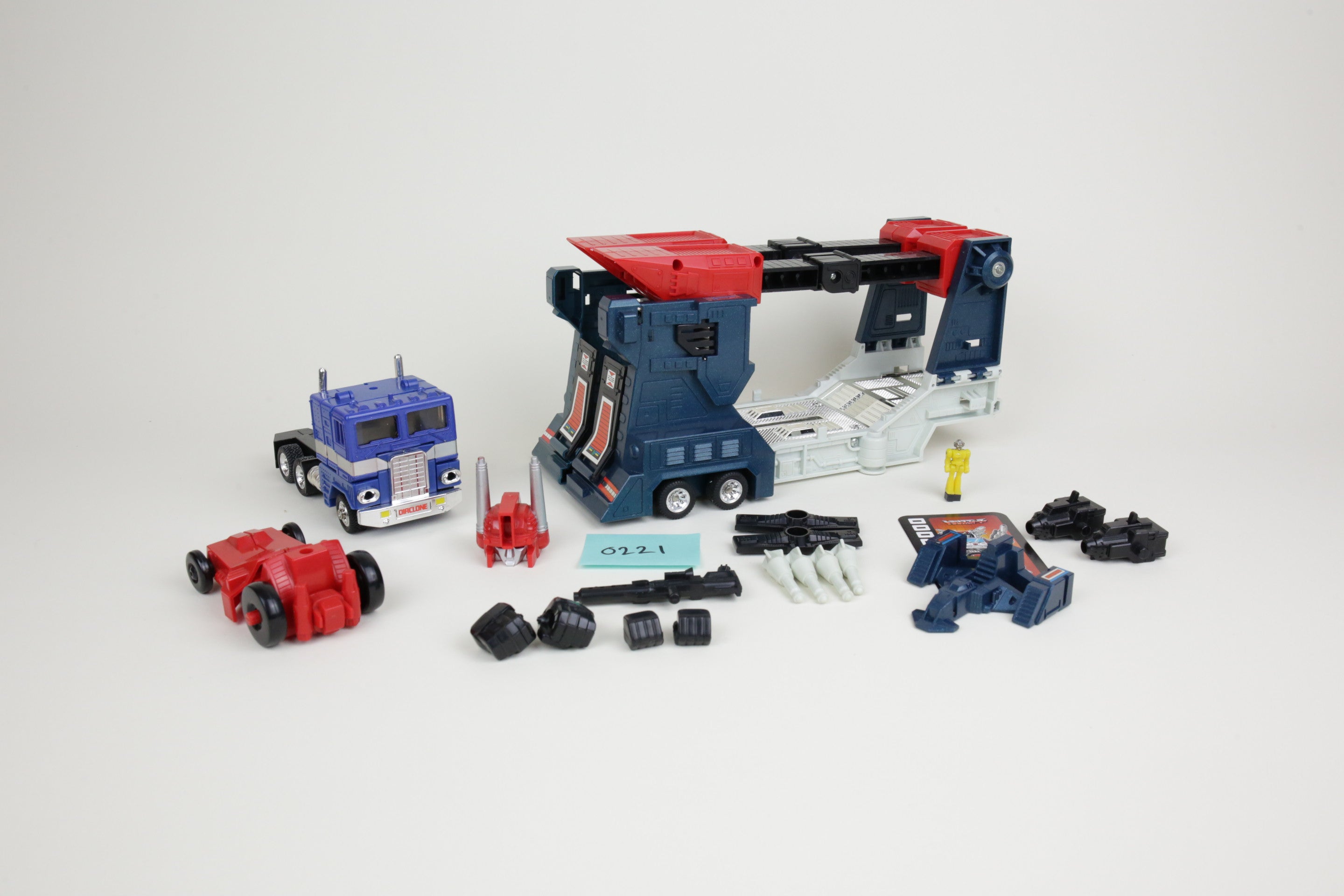 Diaclone Mekki (Chrome) Powered Convoy MIB