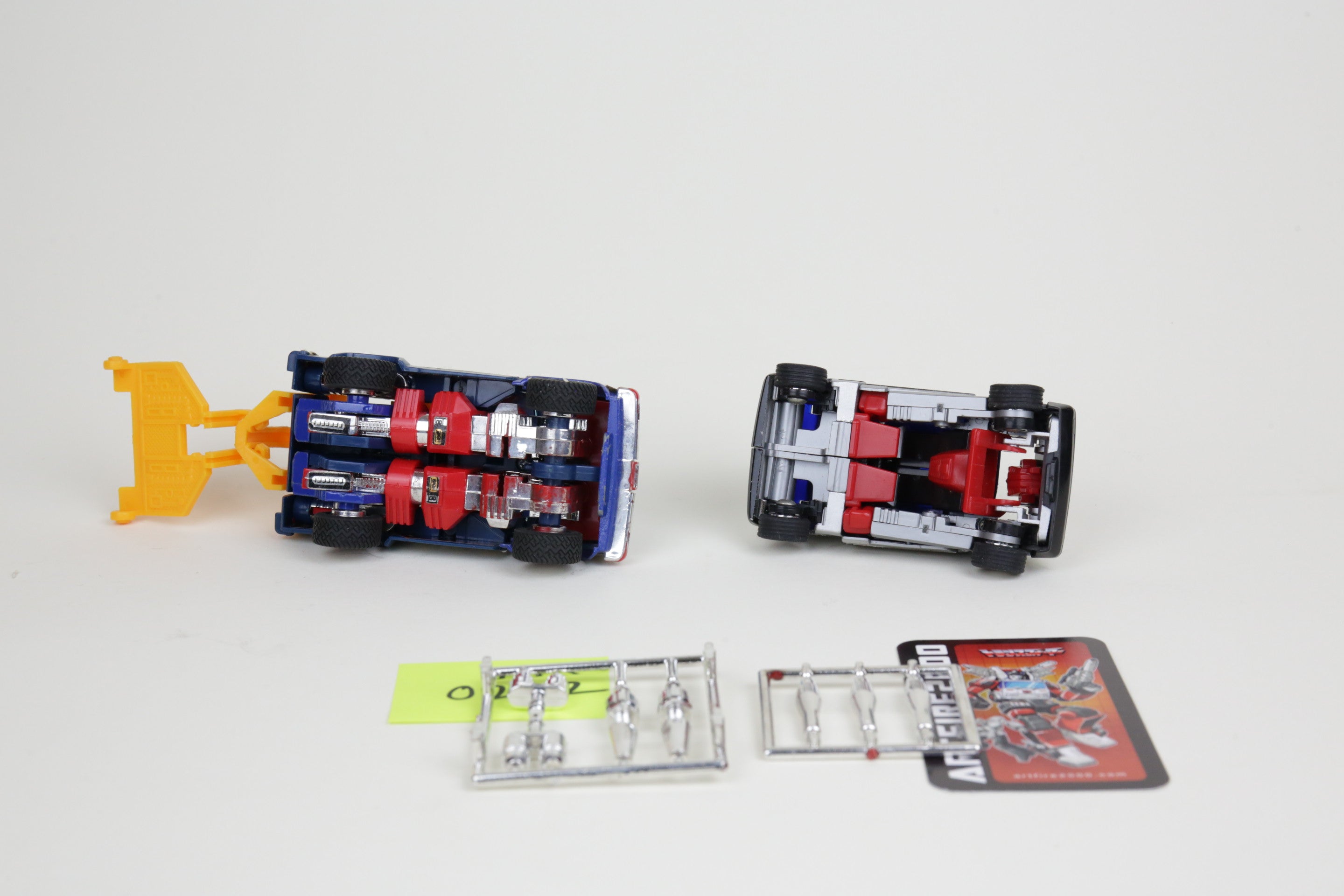 Diaclone Wrecker (Blue Hoist) and Honda City (Silver Skids) Set MIB