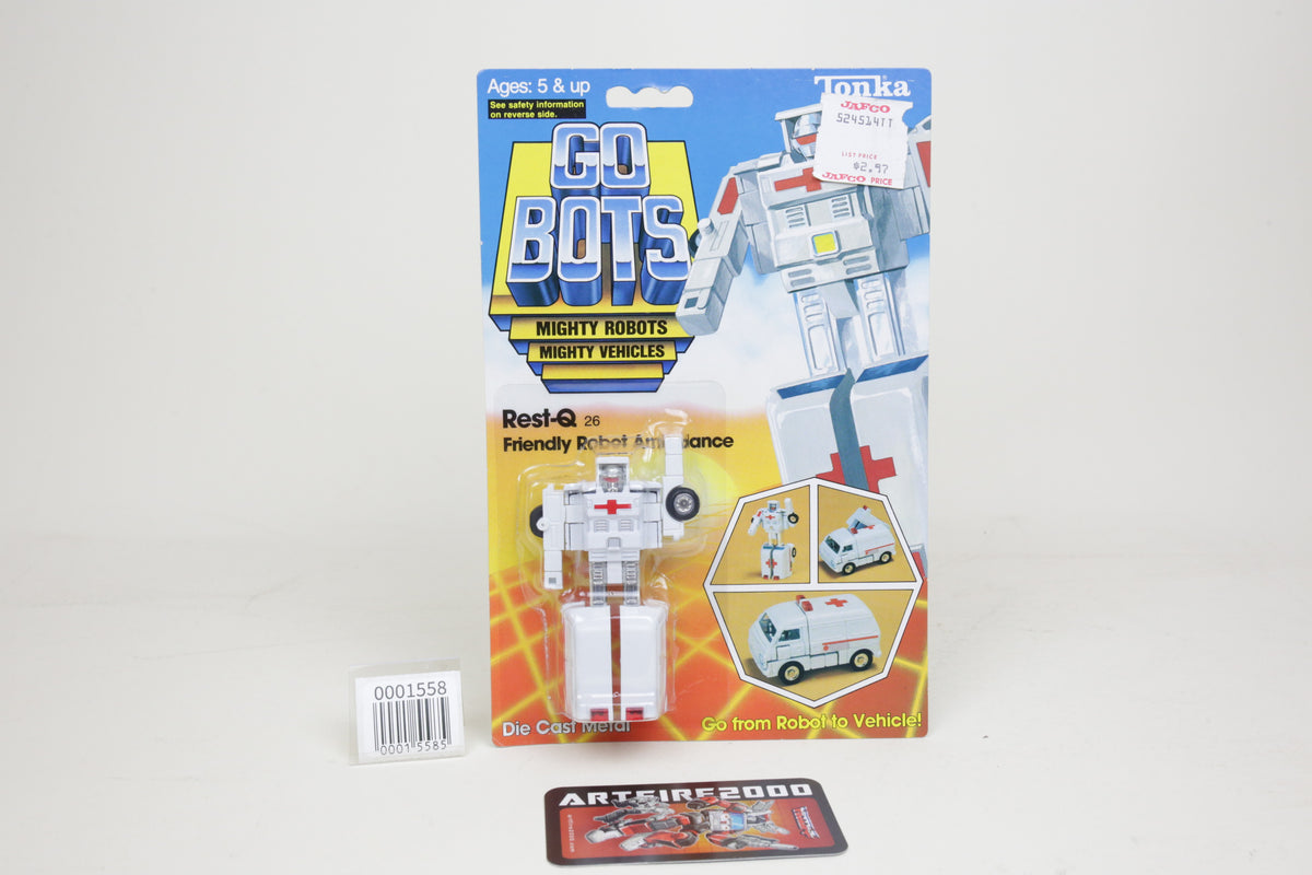 GoBots Rest-Q 26 Machine Robo Ambulance MR-15 MOSC