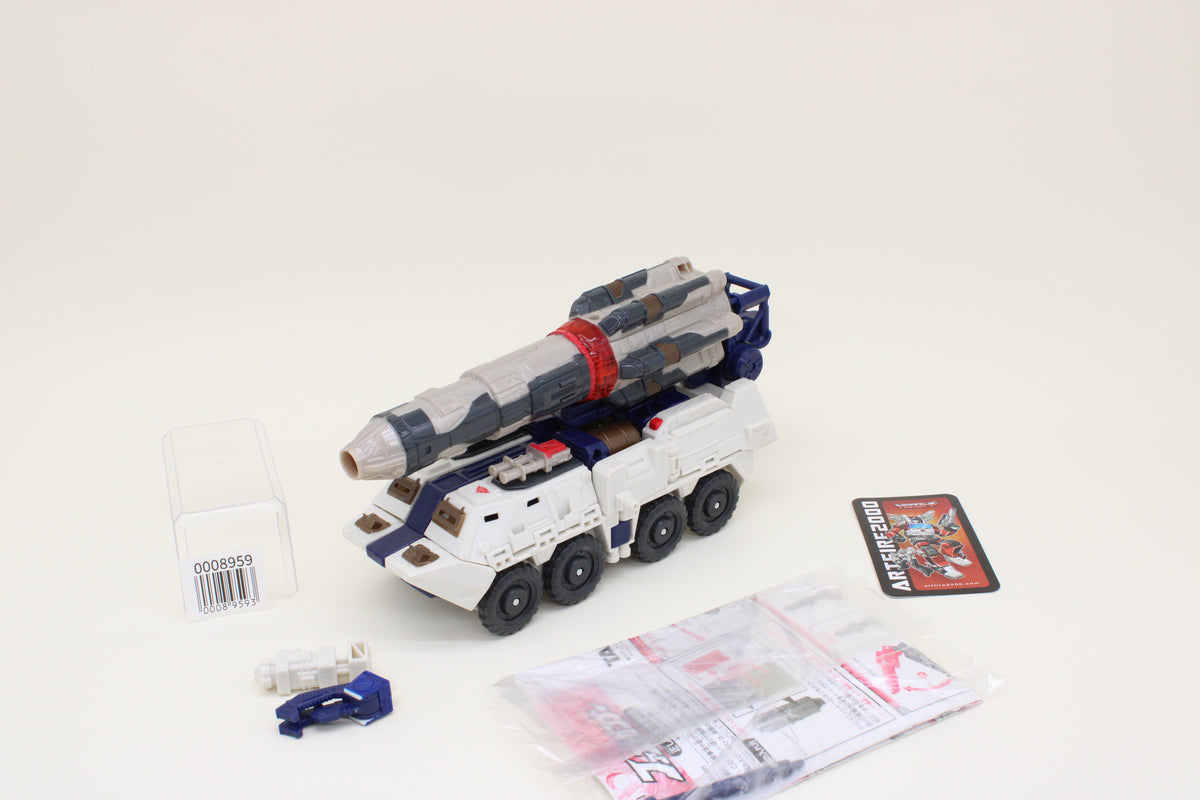 Galaxy Force GC-21 Cybertron First Gunner Cybertron Defense Red Alert Japanese Transformers Loose Incomplete (Copy)